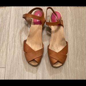 Swedish Hasbeens Mirja Clog Sandals 40 (10)